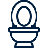 Toilet bowl, icon Ben's Plumbing